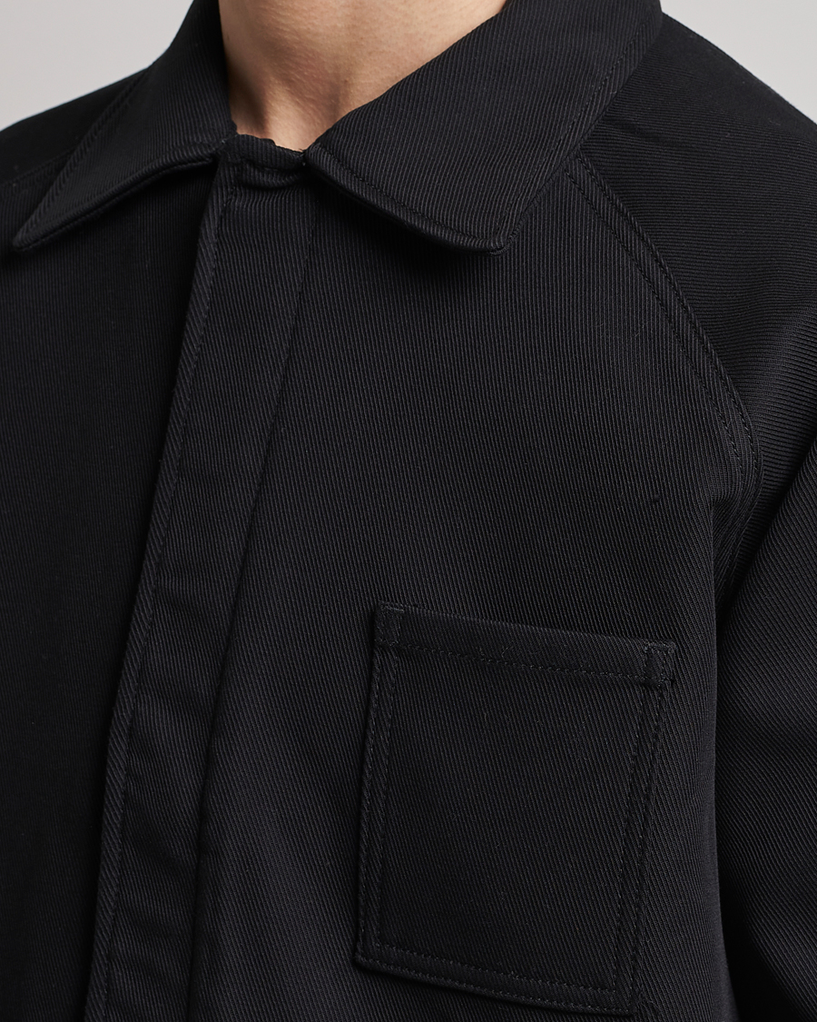 Herre | Jakker | Jeanerica | Tom Heavy Workwear Shirt Jacket Black