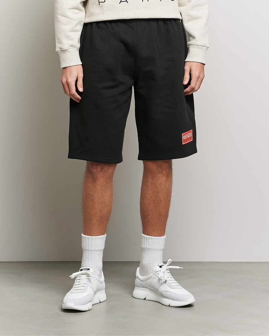 Herre | Shorts | KENZO | Paris Logo Classic Shorts Black