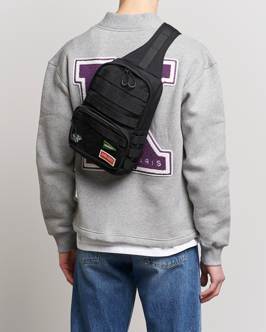 Herre |  | KENZO | One Shoulder Backpack Black