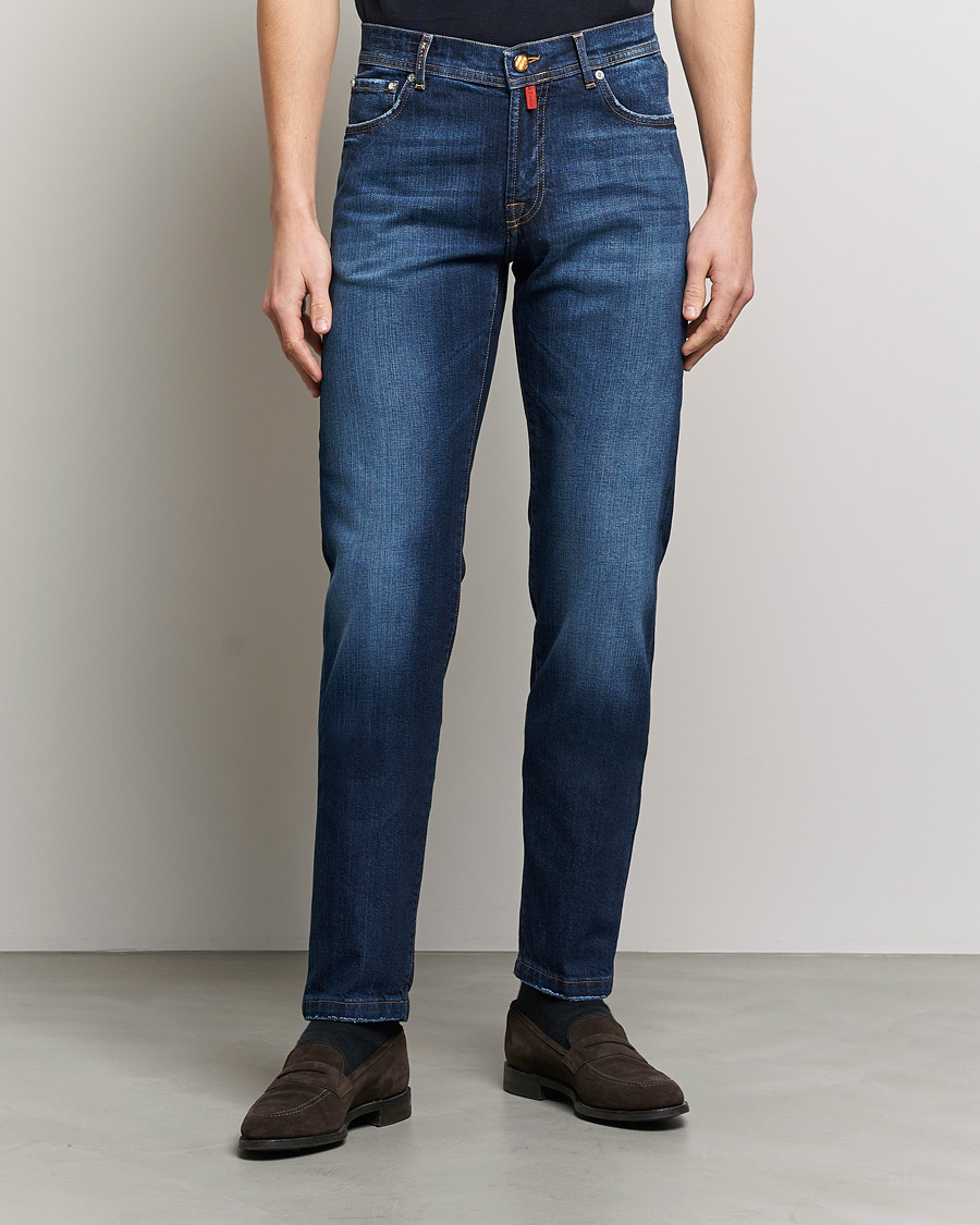 Herre | Kiton | Kiton | Kurabo Denim Jeans Dark Indigo