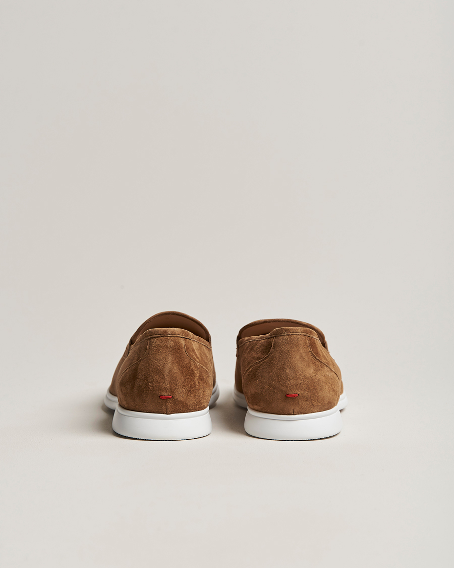 Herre | Kiton Summer Loafers Brown Suede | Kiton | Summer Loafers Brown Suede