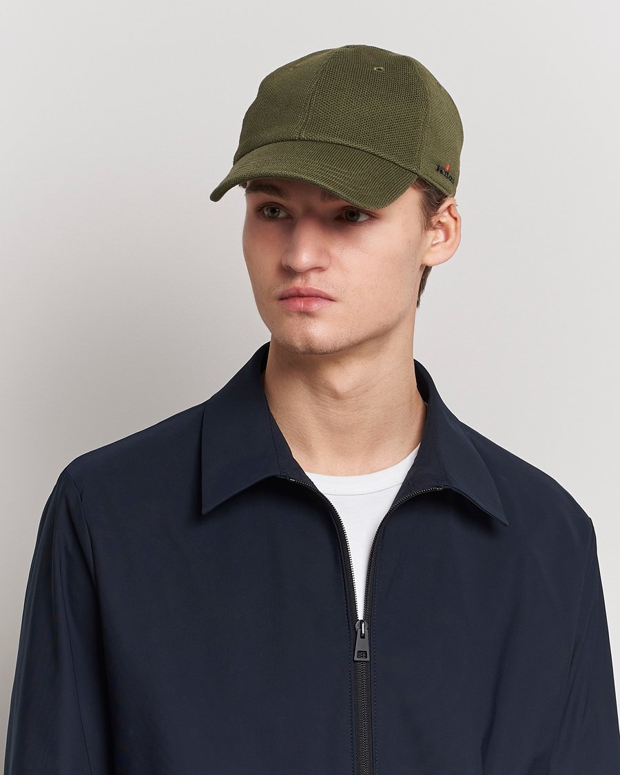 Herre | Kiton Baseball Cap Military Green | Kiton | Baseball Cap Military Green