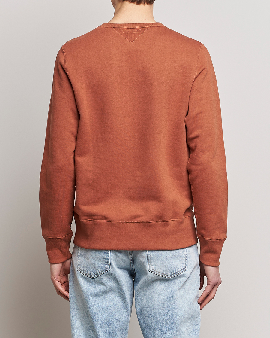 Herre | Trøjer | Merz b. Schwanen | Organic Cotton Crew Neck Sweat Sierra Red