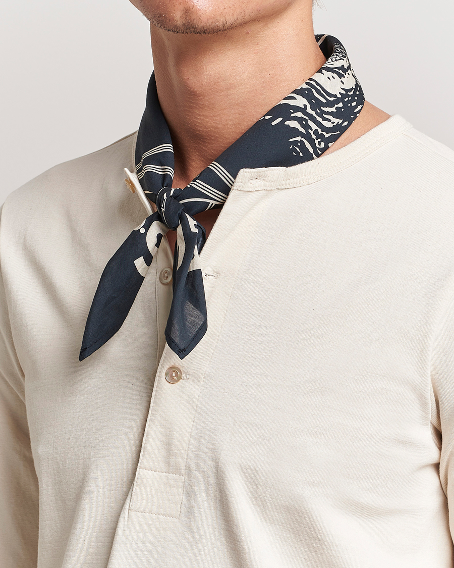 Herre | Tørklæde | Merz b. Schwanen | Merz b. SchwanenCotton BandanaCharcoal