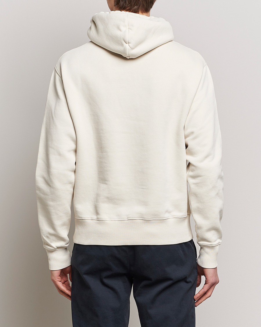 Herre | Trøjer | Merz b. Schwanen | Organic Cotton Washed Hoodie Oat