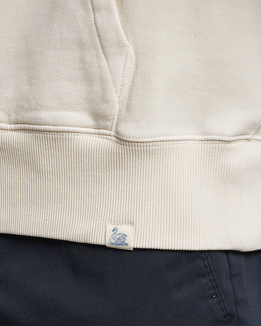 Herre | Trøjer | Merz b. Schwanen | Organic Cotton Washed Hoodie Oat