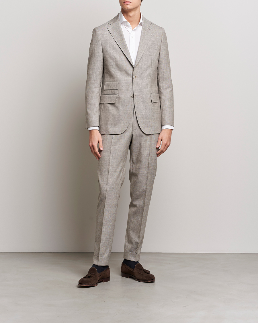 Herre | Blazere & jakker | Morris Heritage | Keith Tropical Wool Suit Blazer Khaki