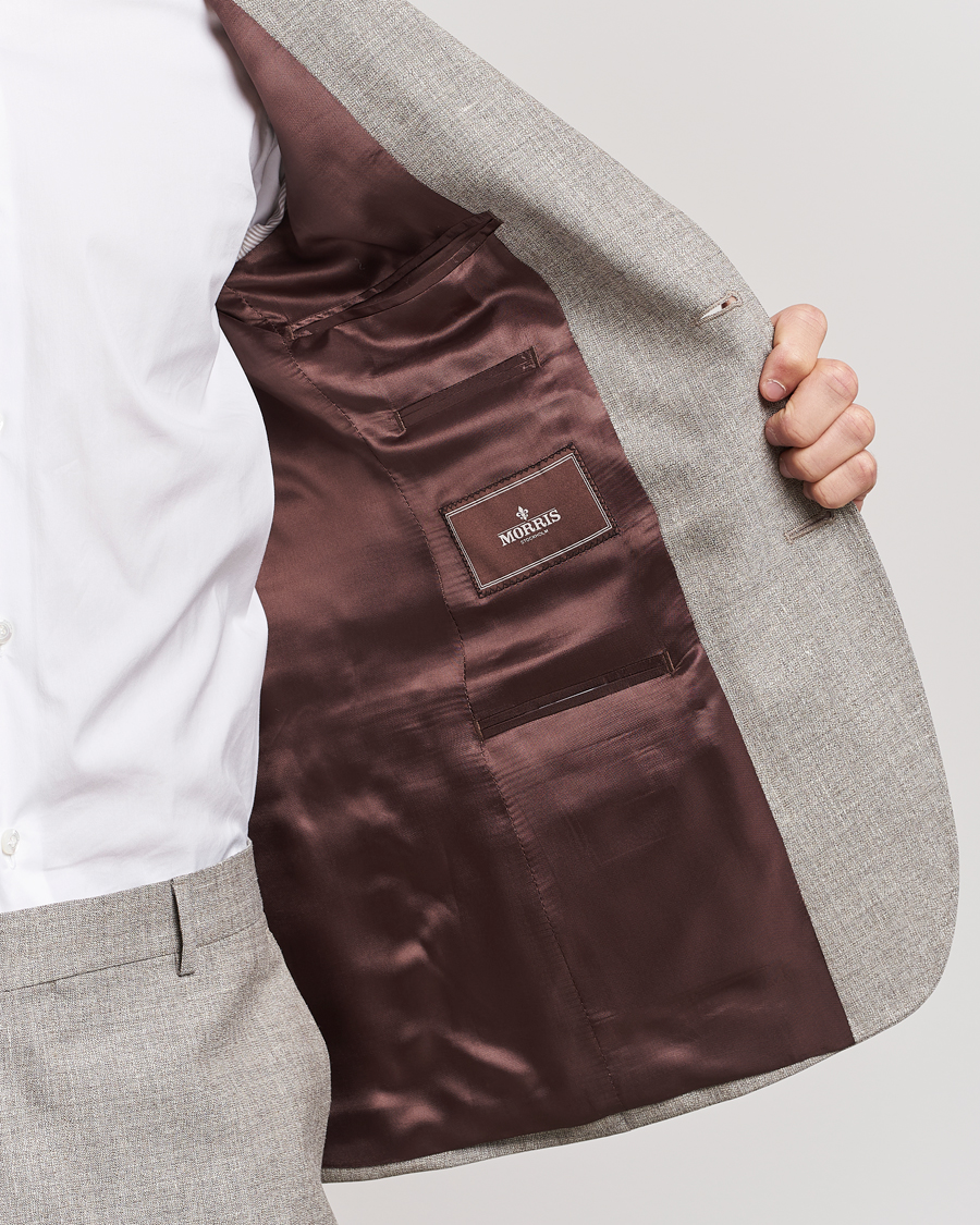 Herre | Blazere & jakker | Morris Heritage | Keith Tropical Wool Suit Blazer Khaki