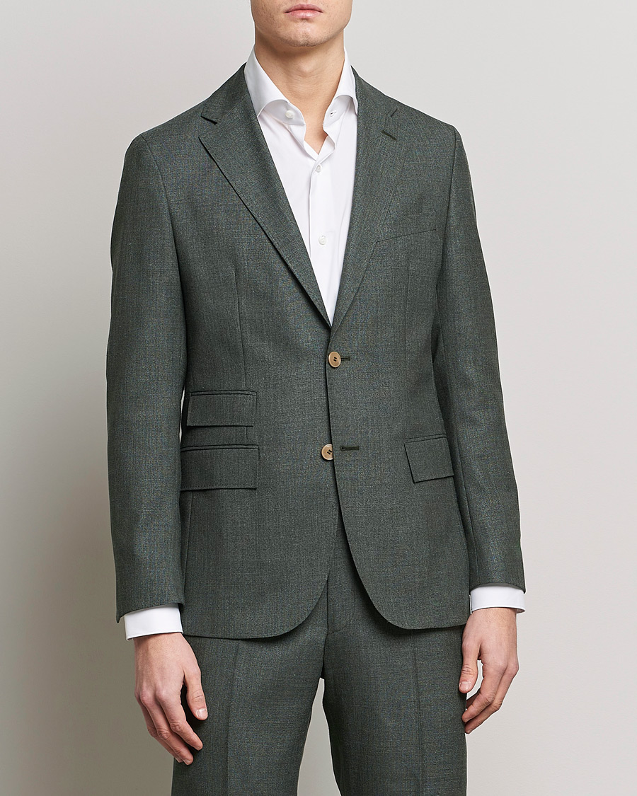 Herre | Blazere & jakker | Morris Heritage | Keith Tropical Wool Suit Blazer Green