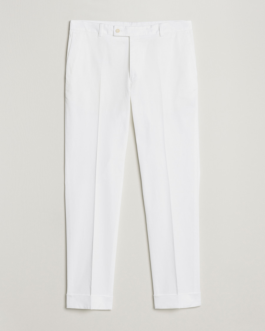 Herre | Bukser | Morris Heritage | Jack Cotton Trousers Off White