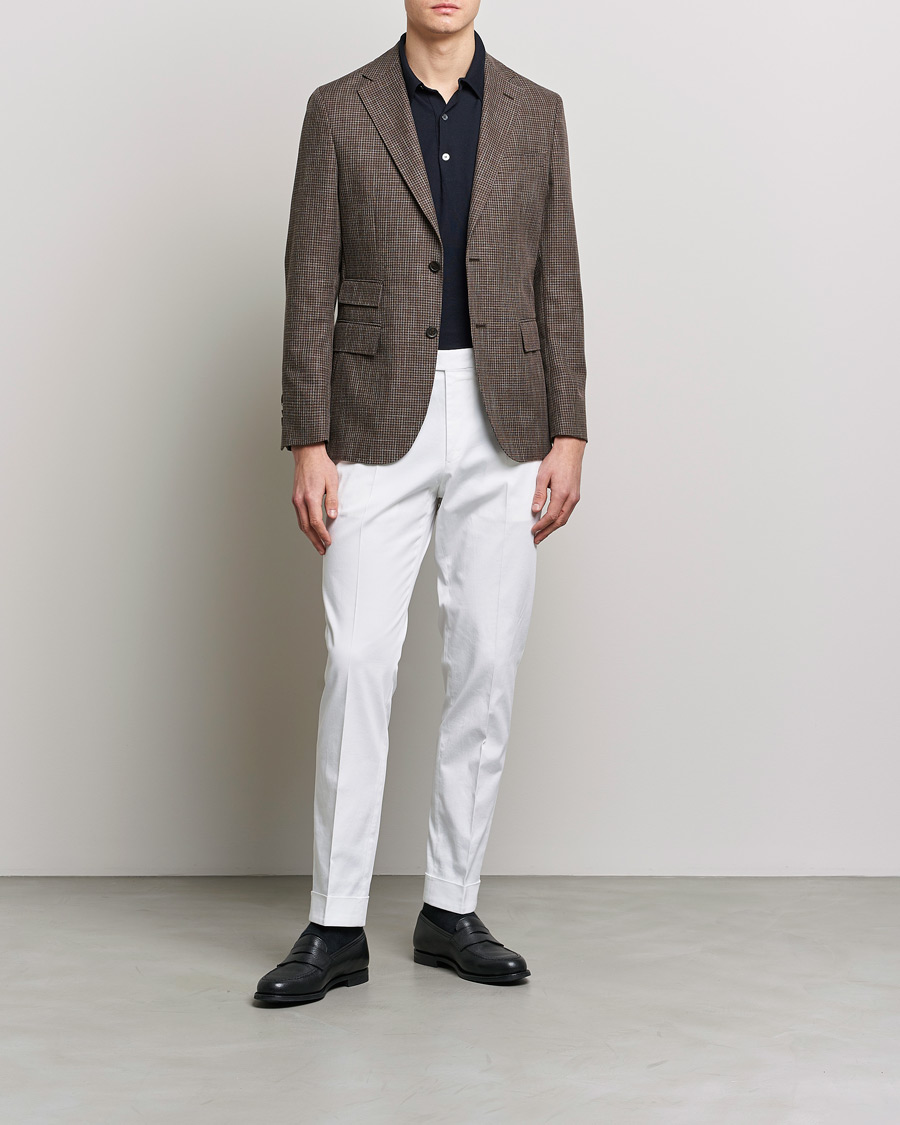 Herre | Bukser | Morris Heritage | Jack Cotton Trousers Off White