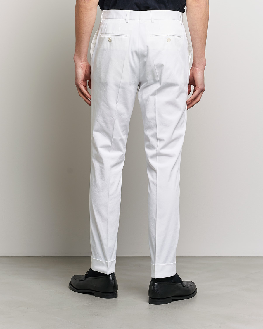 Herre | Bukser | Morris Heritage | Jack Cotton Trousers Off White