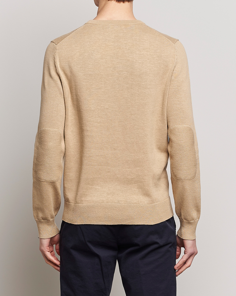 Herre | Trøjer | Morris | Harold Summer Crew Neck Camel