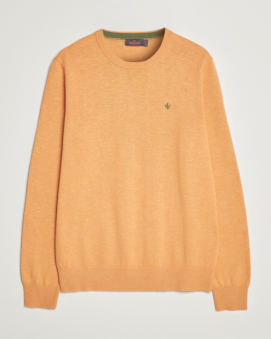 Herre | Trøjer | Morris | Harold Summer Crew Neck Orange