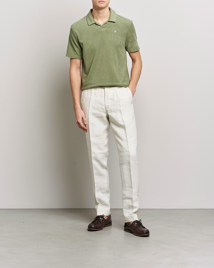 Herre | Polotrøjer | Morris | Delon Terry Jersey Polo Olive
