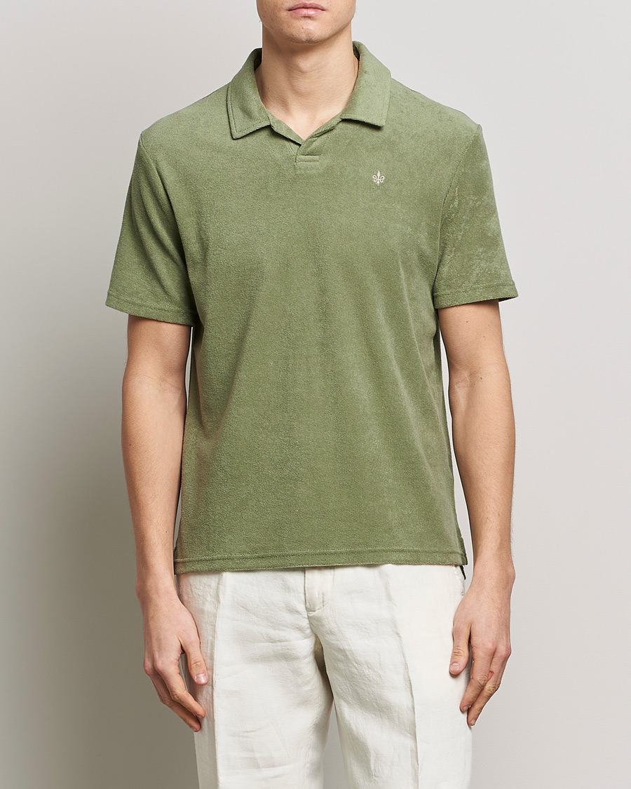 Herre | Polotrøjer | Morris | Delon Terry Jersey Polo Olive