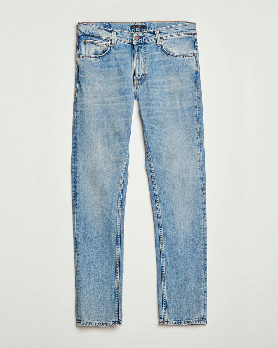 Herre | Jeans | Nudie Jeans | Lean Dean Jeans Cloud Blue