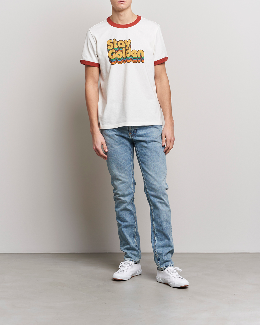 Herre | Jeans | Nudie Jeans | Lean Dean Jeans Cloud Blue