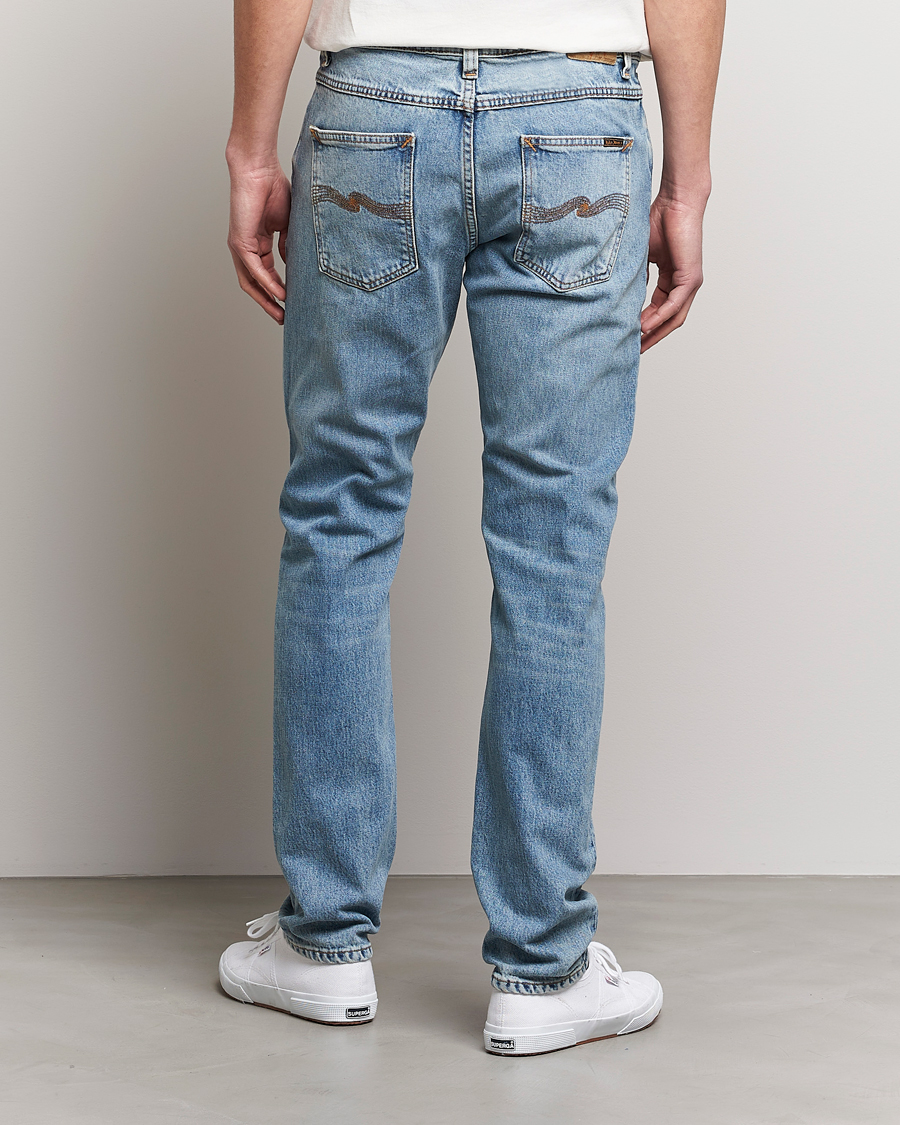 Herre | Jeans | Nudie Jeans | Lean Dean Jeans Cloud Blue