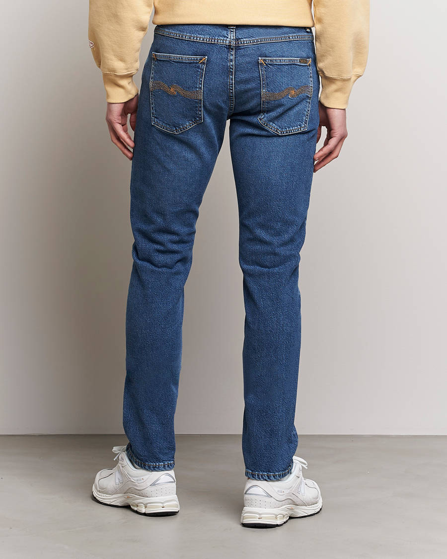 Nudie Jeans Lean Dean Jeans Blue - CareOfCarl.dk