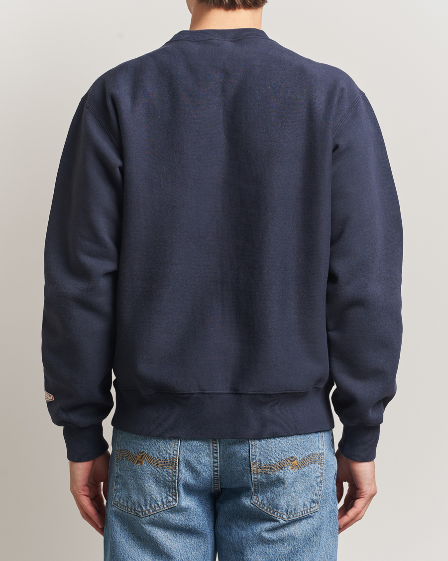 Herre | Trøjer | Nudie Jeans | Hasse Crew Neck Sweatshirt Navy
