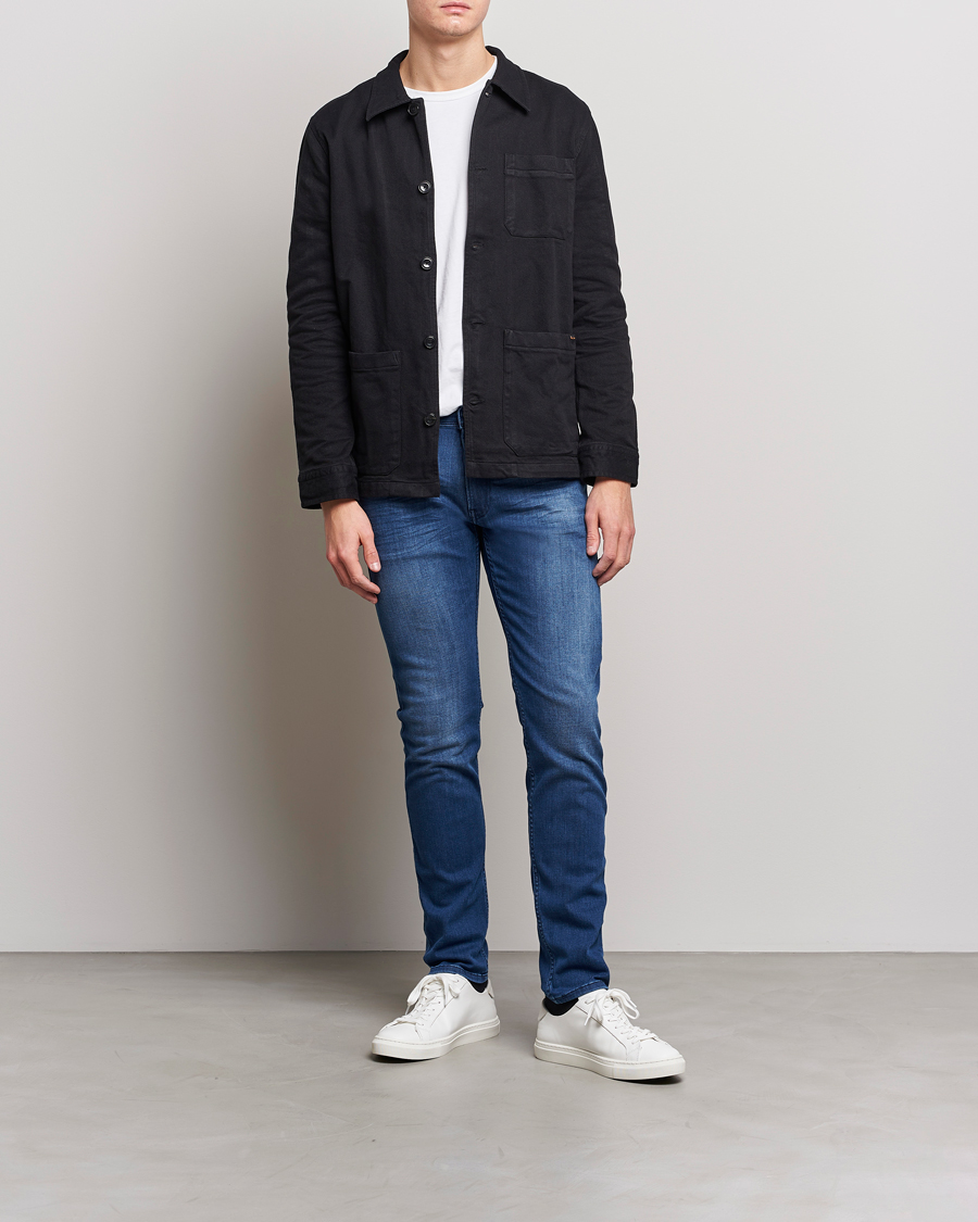 Herre | Jeans | Replay | Anbass Powerstretch Jeans Medium Blue