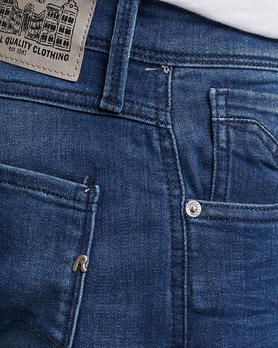 Herre | Jeans | Replay | Anbass Powerstretch Jeans Medium Blue