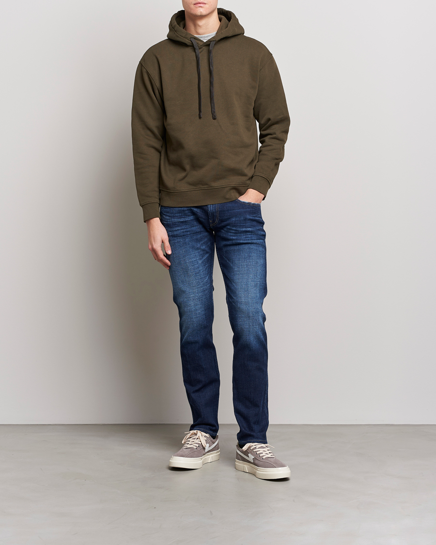 Herre | Jeans | Replay | Anbass Power Stretch 1 Year Wash Jeans Dark Blue