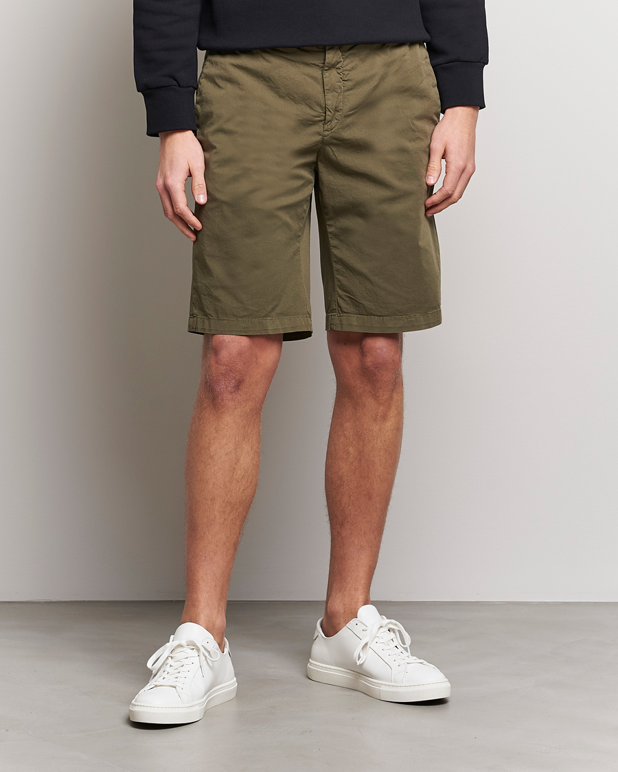 Herre | Shorts | Replay | Sartoriale Chino Shorts Olive Green