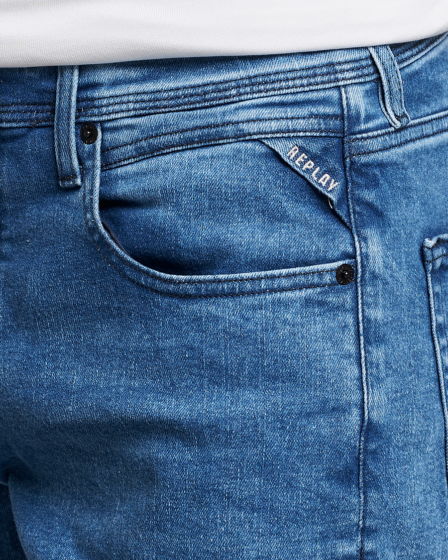 Herre | Jeans | Replay | Sartoriale Regular Fit Hyperflex Jeans Light Blue