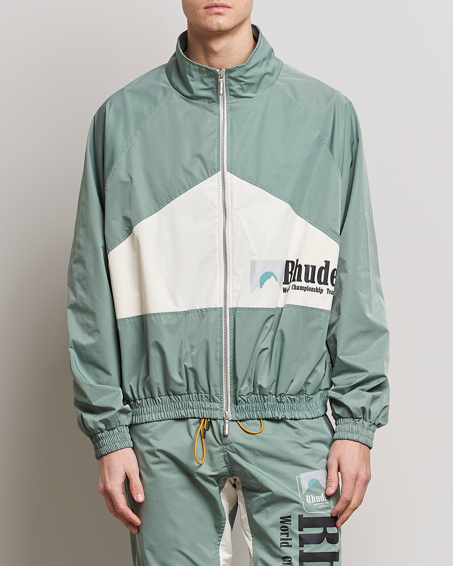 Herre | Jakker | Rhude | Senna Flight Jacket Ivory/Sage