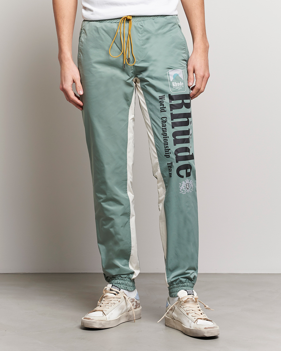 Herre | Sweatpants | Rhude | Senna Flight Pants Ivory/Sage