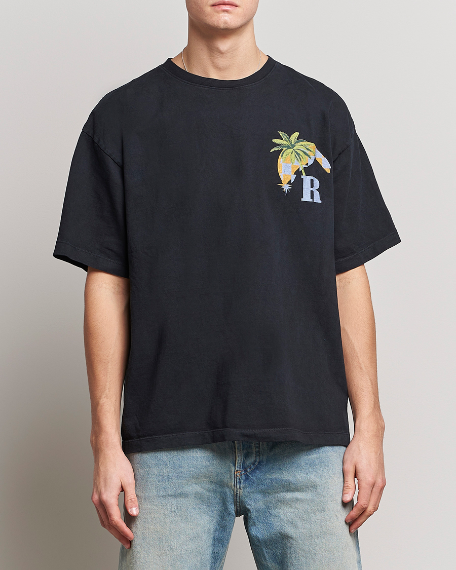 Herre | Nye varemærker | Rhude | Moonlight Tropics T-Shirt Black