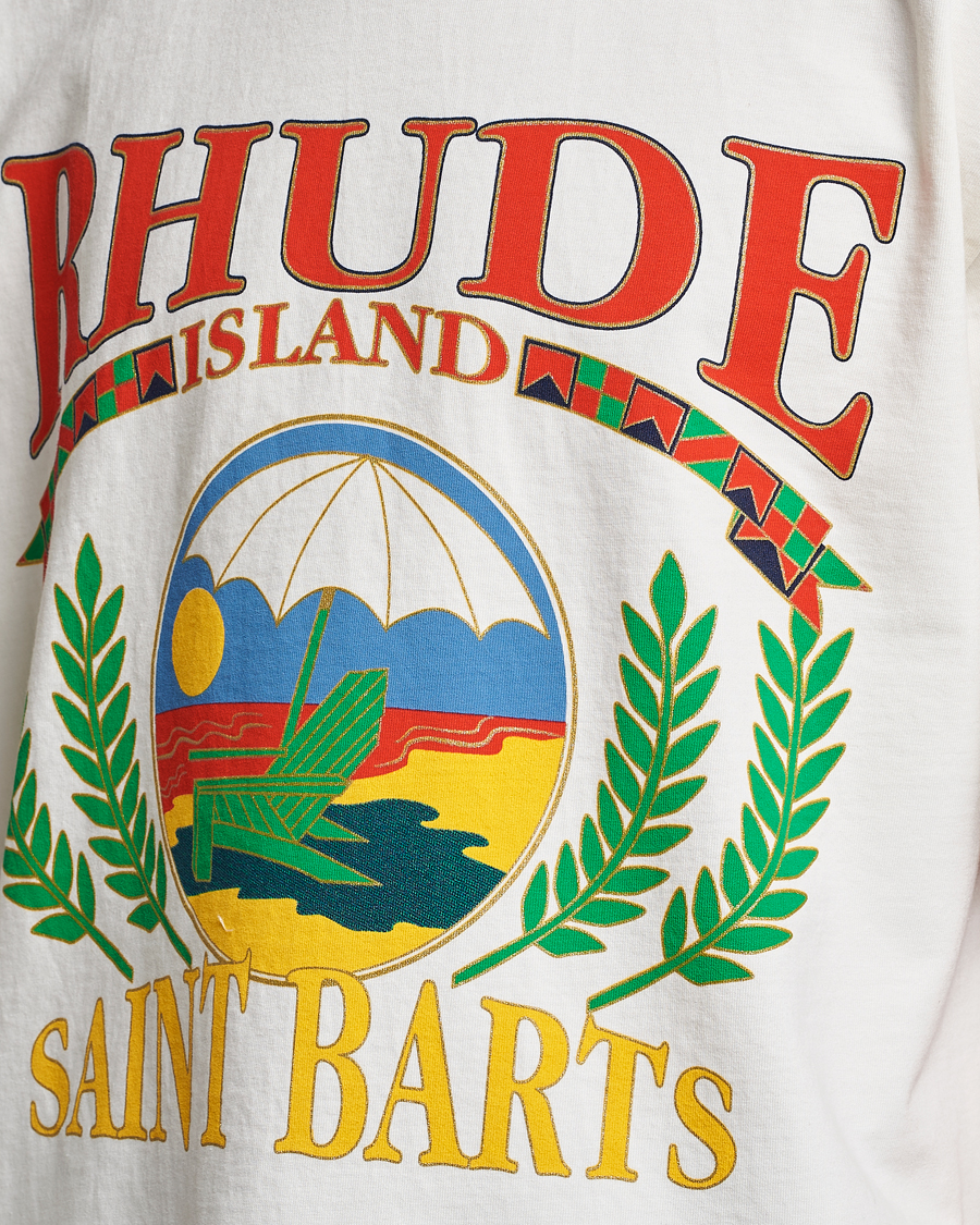 Herre | T-Shirts | Rhude | Beach Chair T-Shirt White