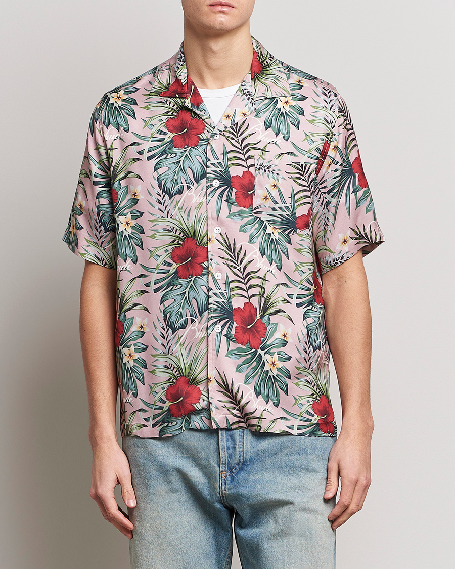 Herre | Luxury Brands | Rhude | Hawaiian Shirt Muave Multi