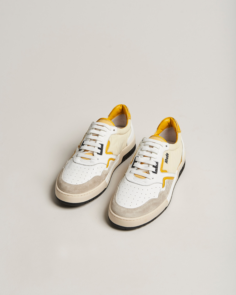 Herre | Rhude Racing Sneakers White/Beige | Rhude | Racing Sneakers White/Beige