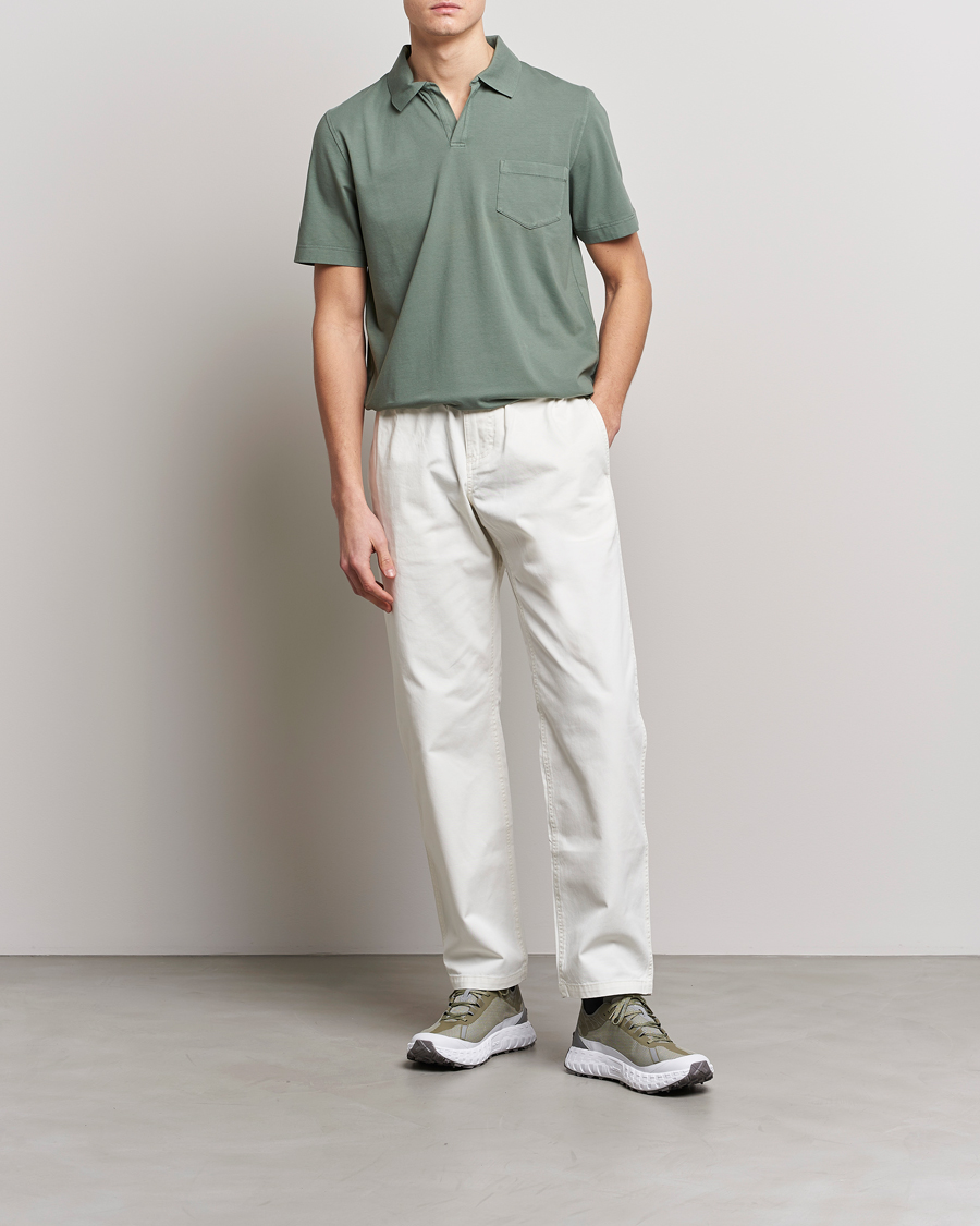 Herre | Polotrøjer | SEASE | Short Sleeve Jersey Polo Sage