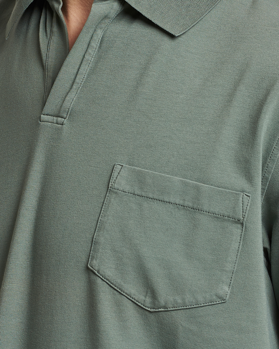 Herre | Polotrøjer | SEASE | Short Sleeve Jersey Polo Sage