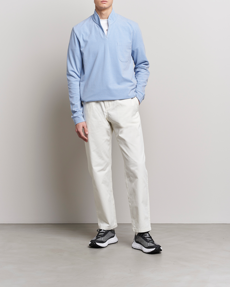 Herre | Trøjer | SEASE | Elen Piquet Polo Light Blue
