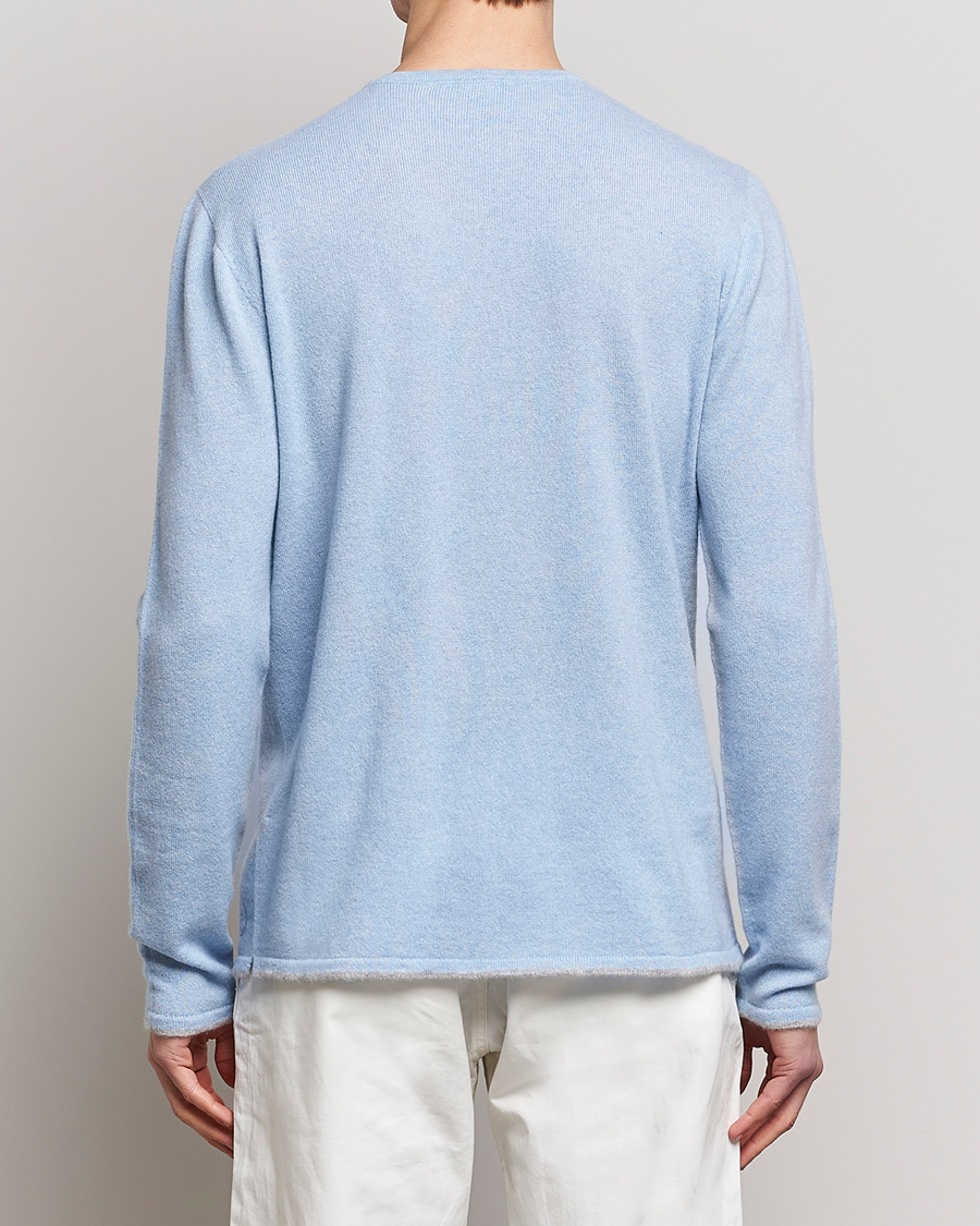 Herre | Trøjer | SEASE | Shore 2.0 Cashmere Pullover Sky Blue
