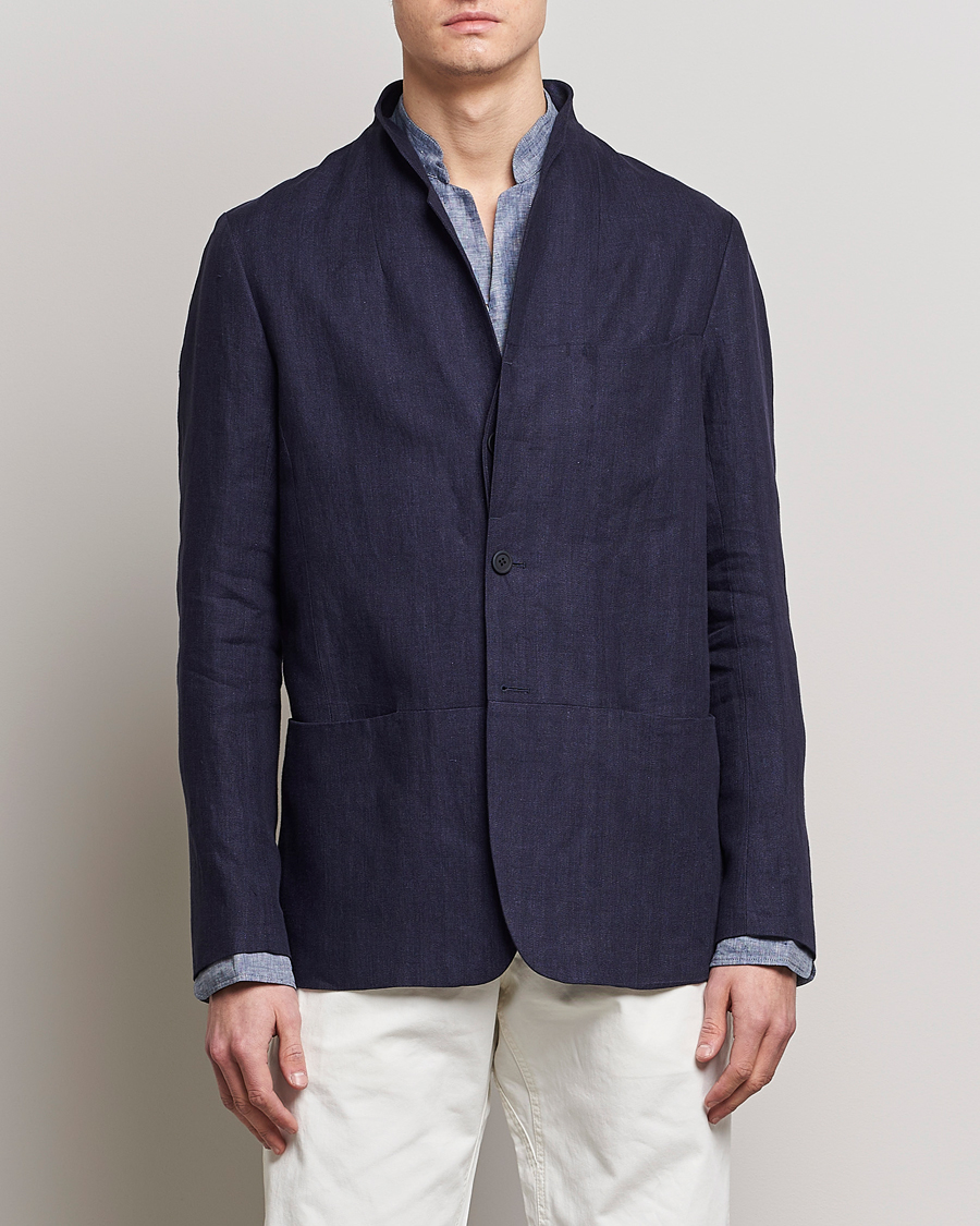 Herre | Hørblazer | SEASE | Elen Linen Blazer Navy