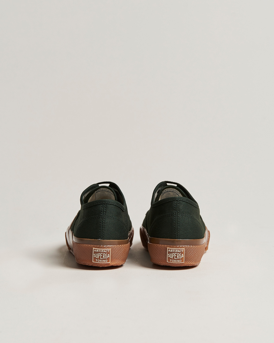 Herre | Superga Artifact Deck Canvas Sneaker Dark Green | Superga | Artifact Deck Canvas Sneaker Dark Green