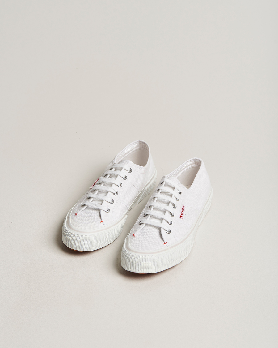Herre |  | Superga | 2490 Bold Canvas Snearkers Optical White