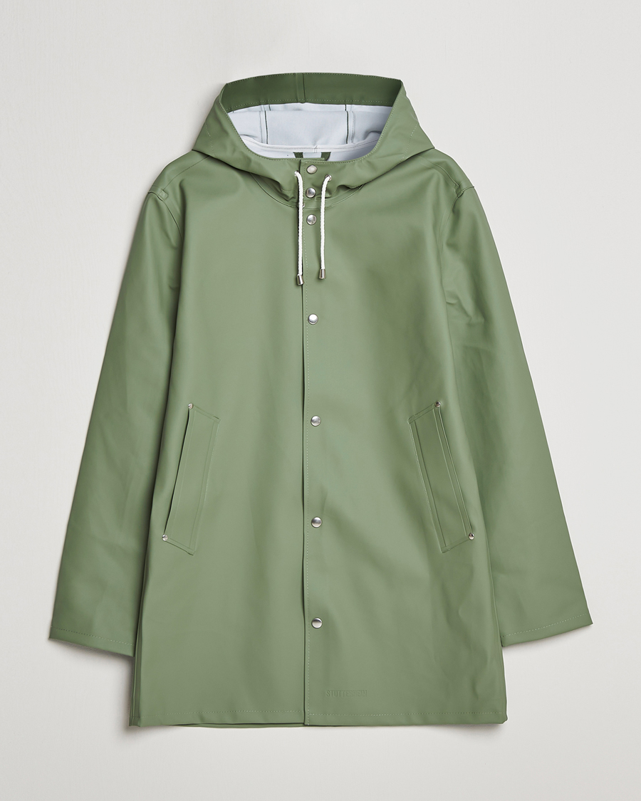 Herre | Jakker | Stutterheim | Stockholm Raincoat Alfa Green