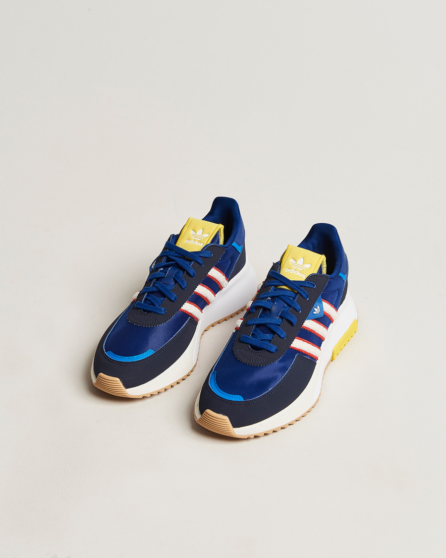 Herre | adidas Originals Retropy F2 Sneaker Blu/White | adidas Originals | Retropy F2 Sneaker Blu/White