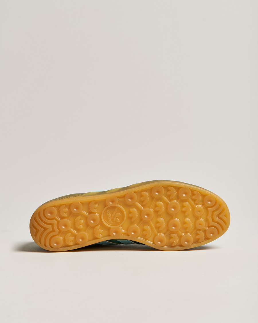 Herre | adidas Originals Gazelle Sneaker Green/Sky Blue | adidas Originals | Gazelle Sneaker Green/Sky Blue