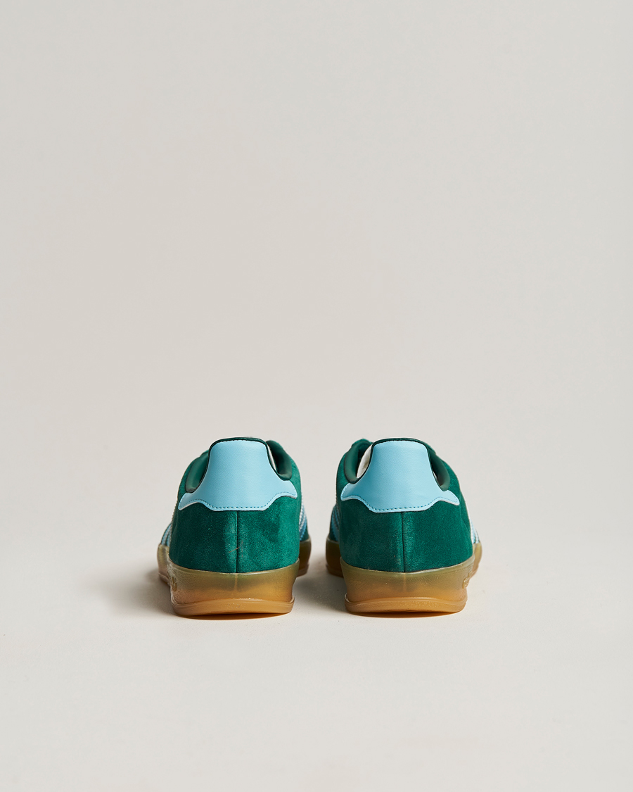 Herre | adidas Originals Gazelle Sneaker Green/Sky Blue | adidas Originals | Gazelle Sneaker Green/Sky Blue