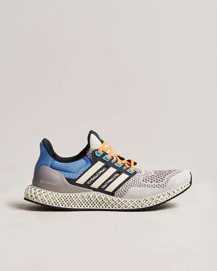 Herre | adidas Originals Ultra D4 Sneaker White/Blue | adidas Originals | Ultra D4 Sneaker White/Blue
