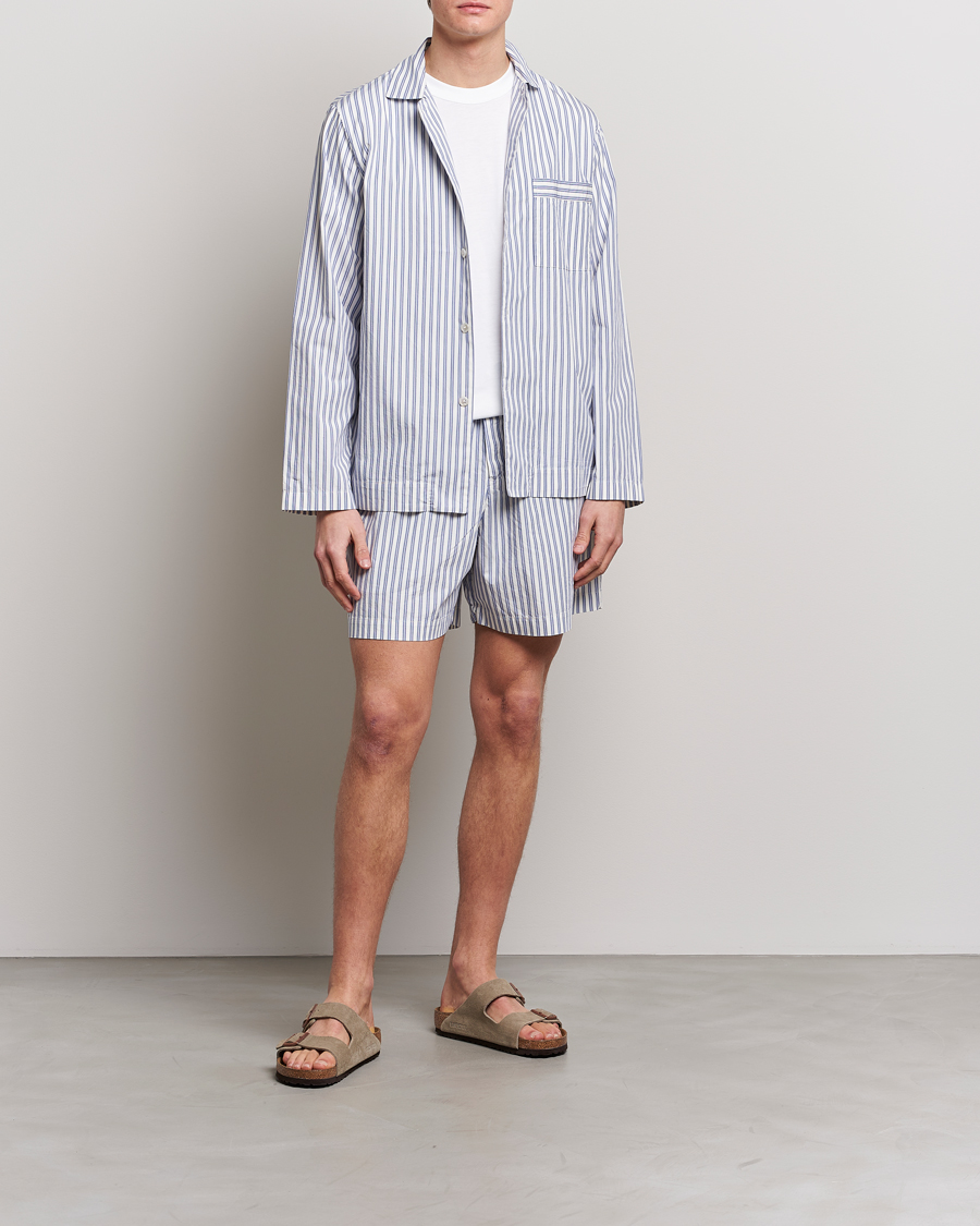 Herre | Pyjamas & Morgenkåber | Tekla | Poplin Pyjama Shorts Skagen Stripes