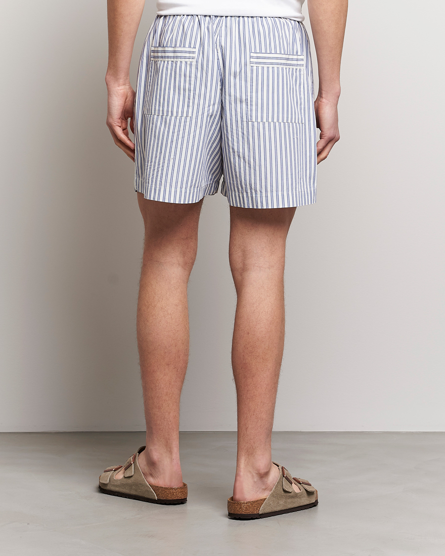 Herre | Pyjamas & Morgenkåber | Tekla | Poplin Pyjama Shorts Skagen Stripes